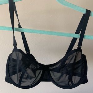 Cuup Black Balconette Bra